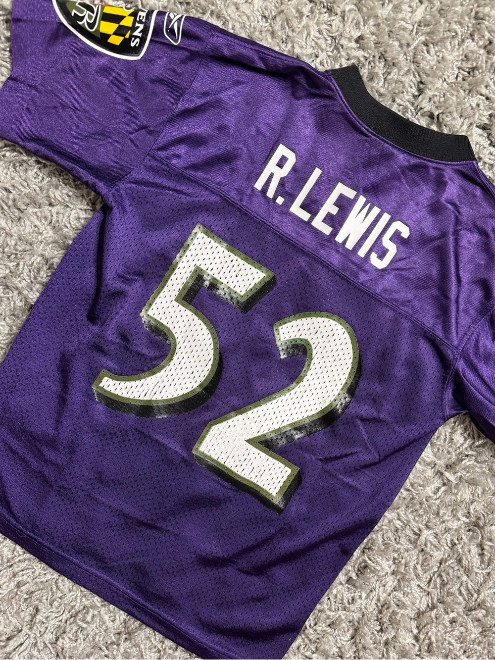 2000s Baltimore Ravens Ray Lewis Jersey